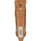 Ekena Millwork 3 1/2"W x 9"D x 12"H Medium Hudson Acanthus Wood Corbel, Cherry CORW04X09X12HDCH - alternate 2
